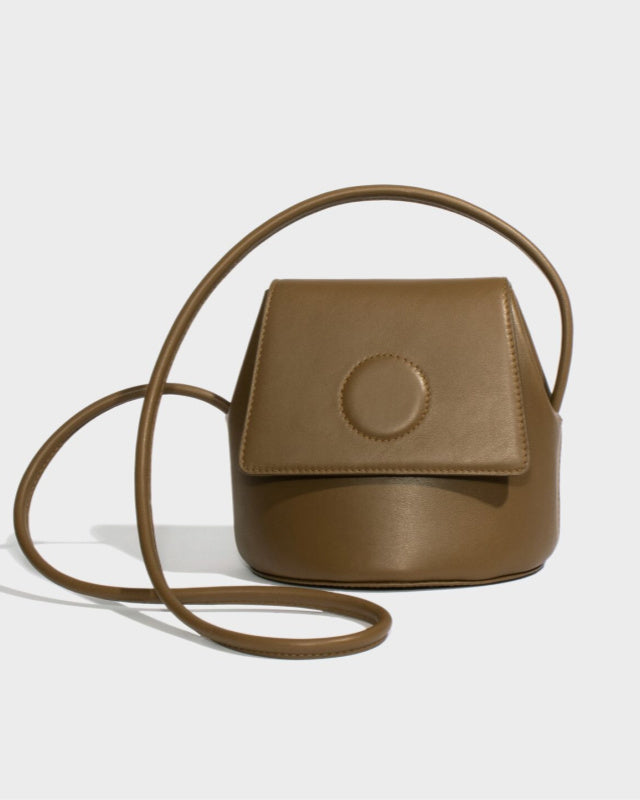 Petite Trapeze Bag in Army